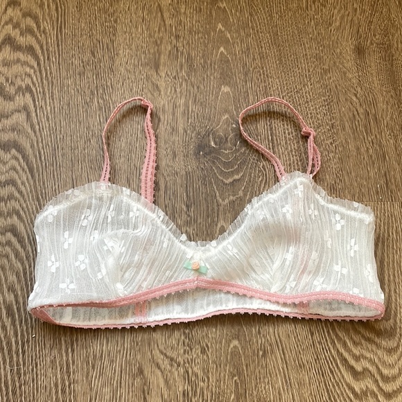 Free People Other - NWOT Free People Gabriella Bralette Size XS